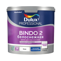Краска Dulux Professional Bindo 2 глубокоматовая белоснежная 4,5 л