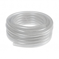 Шланг поливочный Силикон  3/4" 18 мм армированный, прозрачный (20 м)