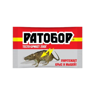 Ратобор тесто брикет, 200 г