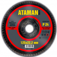 Круг шлифовальный лепестковый Ataman  P24 125х22,2 мм