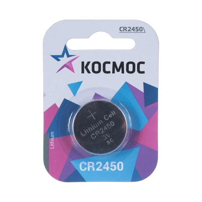 Элемент питания Космос CR2450 (1 шт)