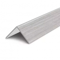 Угол отделочный ПВХ 30х30 мм 2,7 м Деконика, Ясень серый