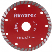 Диск отрезной алмазный Almarez 125х22,2 мм турбо