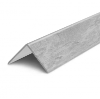 Угол отделочный ПВХ 30х30 мм 2,7 м Деконика, Лофт светло-серый