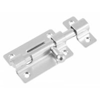 Задвижка накладная оцинкованная, 50 мм