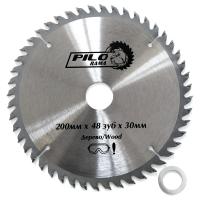 Диск пильный по дереву Pilorama 200х30/20 мм 48 зубьев