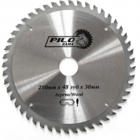 Диск пильный по дереву Pilorama 210х30 мм 48 зубьев