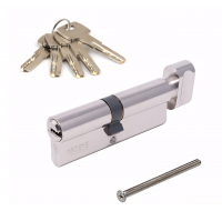 Цилиндровый механизм (личинка) Apecs SM-85(40/45С)-C-Ni 85 мм, никель