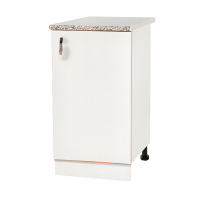 Рабочий стол Белый 50 фасад ЛДСП, столешница Гранит