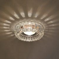 Спот Elektrostandard 8042 CH/WH хром/прозрачный