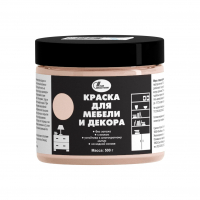 Краска для мебели и декора Персиковый, НБХ 0,5 кг