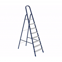 Стремянка стальная Ремоколор комбинированная 8 ступеней 63-0-108