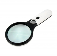 Лупа Следопыт двойная с подсветкой