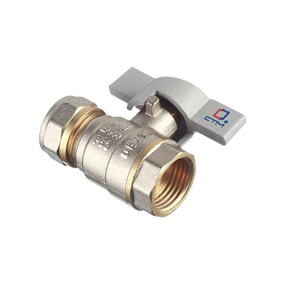Кран шаровой 20х3/4" цанга/гайка
