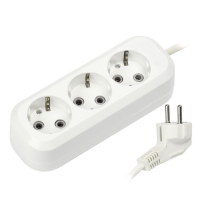 Удлинитель 3 гнезда с заземлением, Smartbuy (1,5 м)