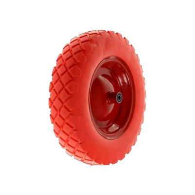 Колесо бескамерное PU 4.80/4.00х80 d=16/12 мм