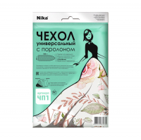 Чехол для гладильной доски Ника ЧП1 с поролоном 129х40 см