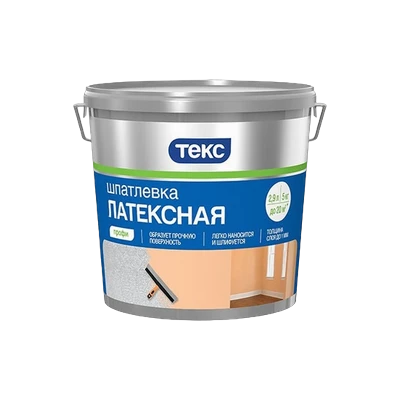 Шпатлевка латексная Текс Профи (5 кг)