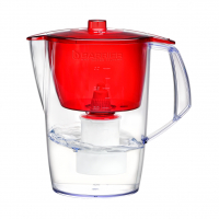 Фильтр кувшин для очистки воды Барьер Норма, рубин