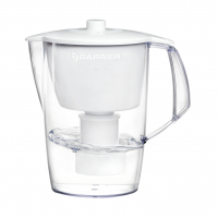 Фильтр кувшин для очистки воды Барьер Лайт, белый