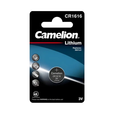 Элемент питания (батарейка) Camelion CR1616 литиевая 1 шт
