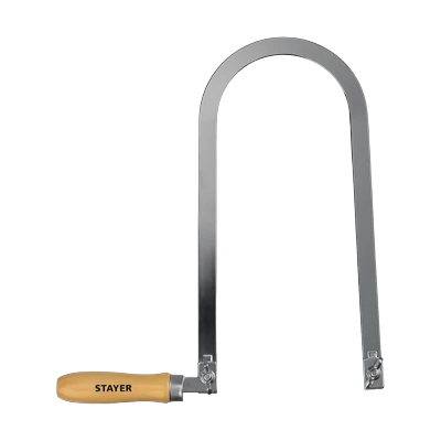 Лобзик ручной Stayer Master 130x250 мм, деревянная ручка 1530-25