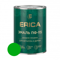 Эмаль алкидная ПФ-115 Erica, зеленое яблоко 0,8 кг