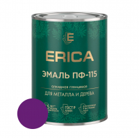 Эмаль алкидная ПФ-115 Erica, сиреневая 0,8 кг
