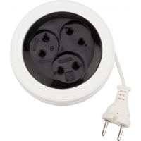 Удлинитель-рулетка 3 гнезда без заземления, Фаза УДРП-3-300 (3 м)