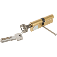 Цилиндровый механизм (личинка)  90 мм Apecs SC-М90-Z-G, золото