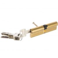 Цилиндровый механизм (личинка) 100 мм  Apecs SC-М100-Z-G,никель