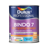 Краска Dulux Professional Bindo 7 матовая белая, база BW (1,0 л)