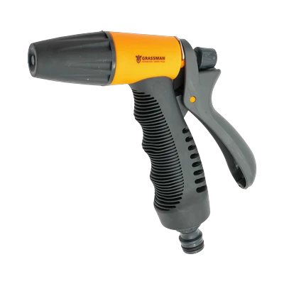 Пистолет для полива Grassman YM7208 2 режима, с фиксатором под коннектор 3/4"