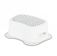 Табурет-подставка антискользящий Альтернатива М8881, белый