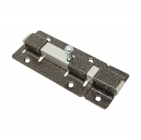 Задвижка дверная ЗД-06 порошковое покрытие, бронза