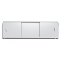 Экран для ванны 1,5 м "Оптима" пластиковый  Белый