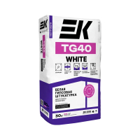 Штукатурка гипсовая ЕК TG40, белая (30 кг)