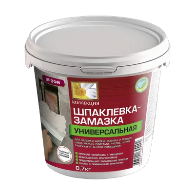 Замазка для выбоин и трещин Коллекция (0,7 кг)