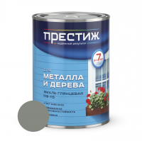 Эмаль алкидная ПФ-115 Престиж, Серая 0,9 кг
