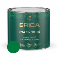 Эмаль алкидная ПФ-115 Erica, парижская зелень 1,8 кг