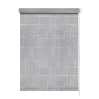 Рулонная штора Акцент 66х175 см, Сталь