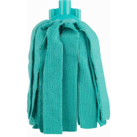 Насадка для швабры 28 см цельная ленточная микрофибра, Рыжий Кот