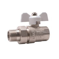 Кран шаровой с американкой Vieir VR204-02 3/4"