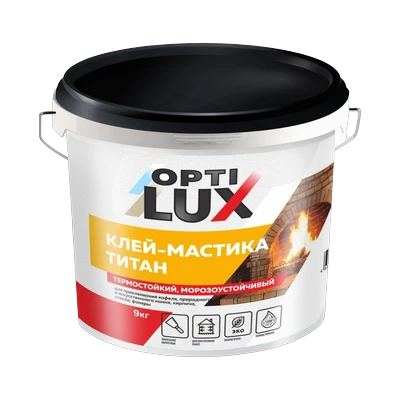 Клей-мастика Optilux Титан термостойкая 1,8 кг