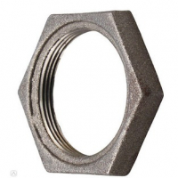 Контрогайка 40 черная 1 1/2"