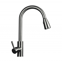 Смеситель для кухни Vieir V15023 нержавеющая сталь