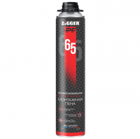 Монтажная пена профессиональная всесезонная, Zigger PF Профи 65л (850 мл)