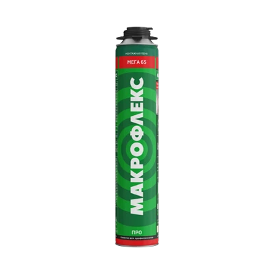 Монтажная пена Makroflex Мега 65 PRO 850 мл 