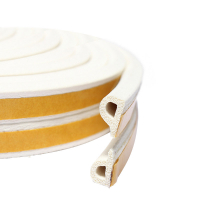 Уплотнитель д/окон белый P профиль 10м