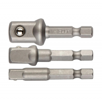 Адаптеры для торцевых головок Зубр Эксперт с хвостовика U-типа 3 шт (26756-H3)